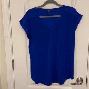 Express Electric Blue Blouse